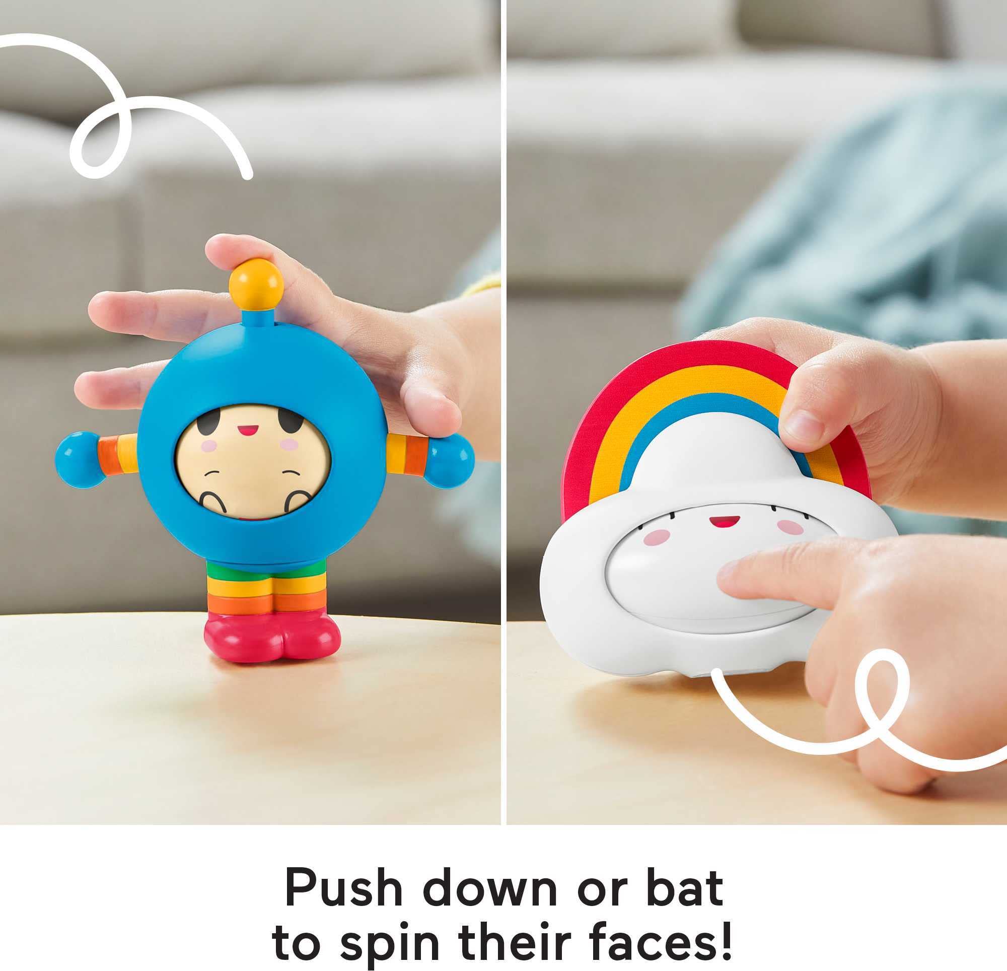Foto 5 | Set De Juguetes Fisher-price Happy World Friends A Partir De 6 Meses - Venta Internacional.