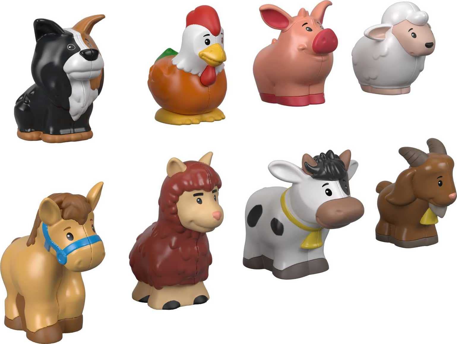 Set De Figuras De Juguete Fisher price Little People Farm Animal De 1 Ano O Mas Venta Internacional. Coppel