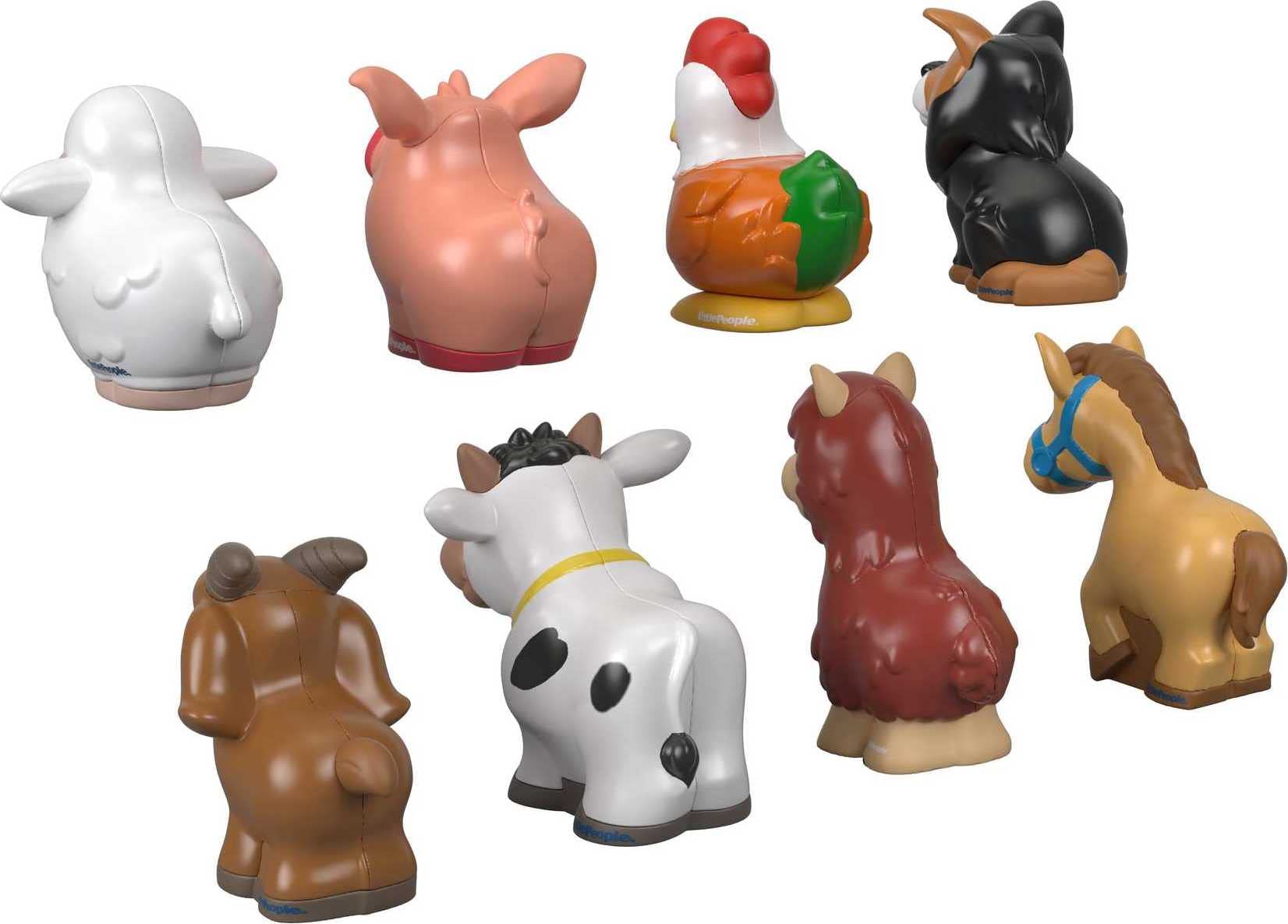 Foto 3 pulgar | Set De Figuras De Juguete Fisher-price Little People Farm Animal De 1 Año O Más - Venta Internacional.