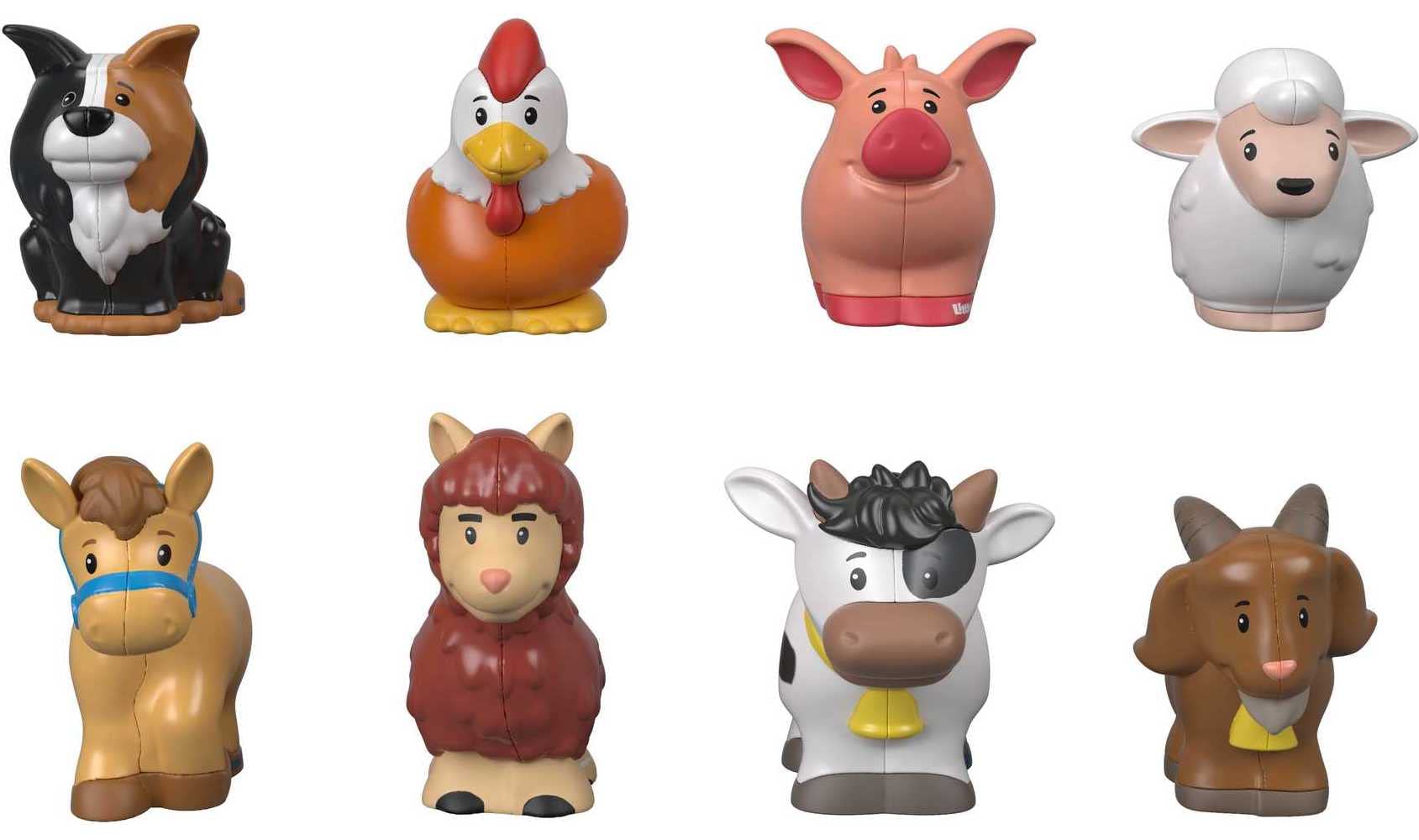Foto 5 pulgar | Set De Figuras De Juguete Fisher-price Little People Farm Animal De 1 Año O Más - Venta Internacional.