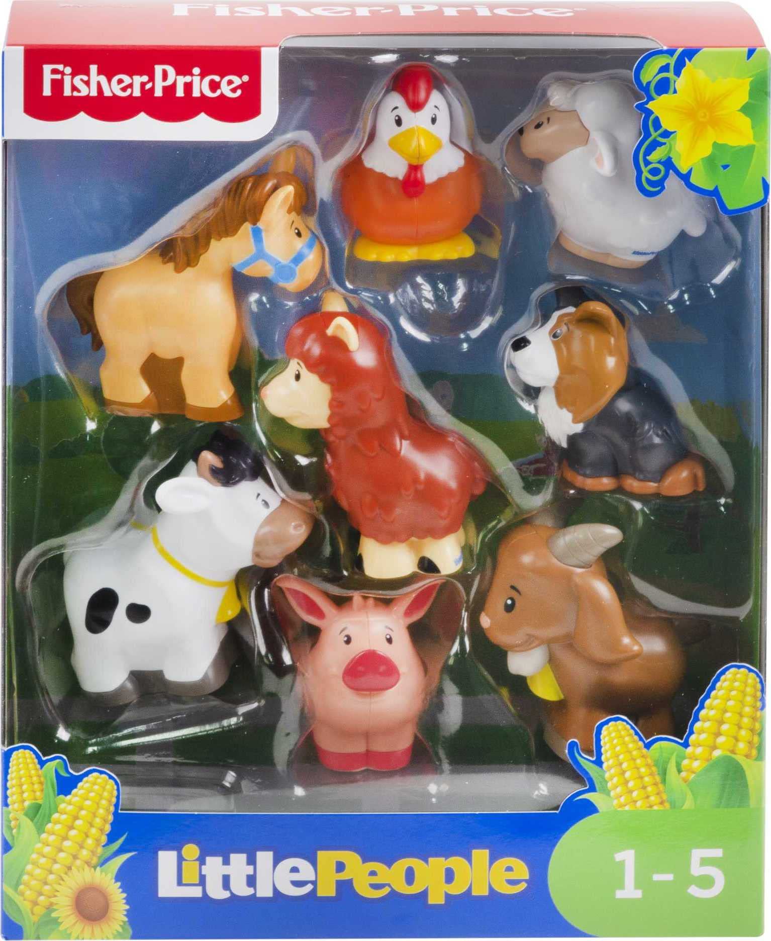 Foto 6 pulgar | Set De Figuras De Juguete Fisher-price Little People Farm Animal De 1 Año O Más - Venta Internacional.