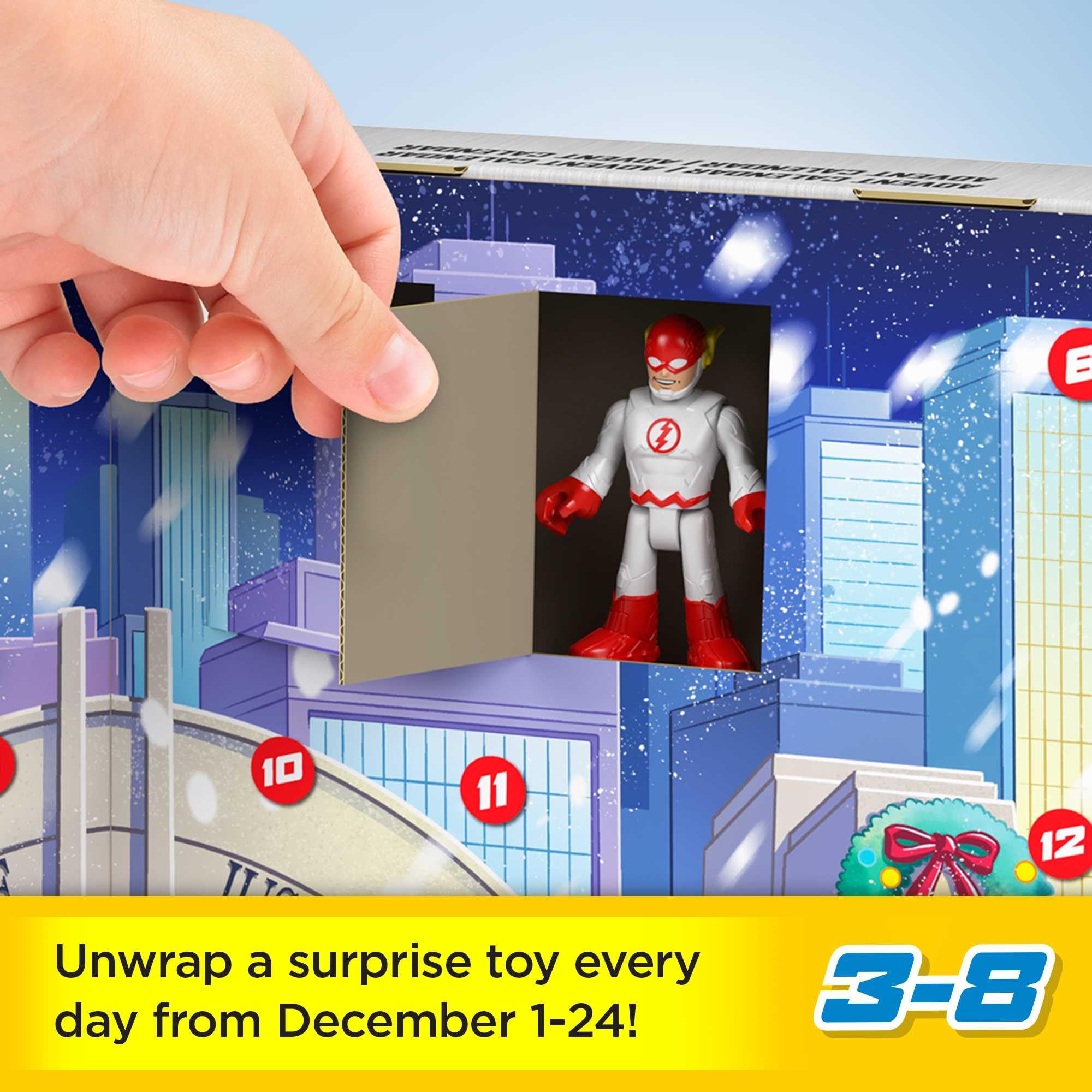 Foto 3 pulgar | Calendario De Adviento Fisher-price Imaginext Dc Super Friends - Venta Internacional.