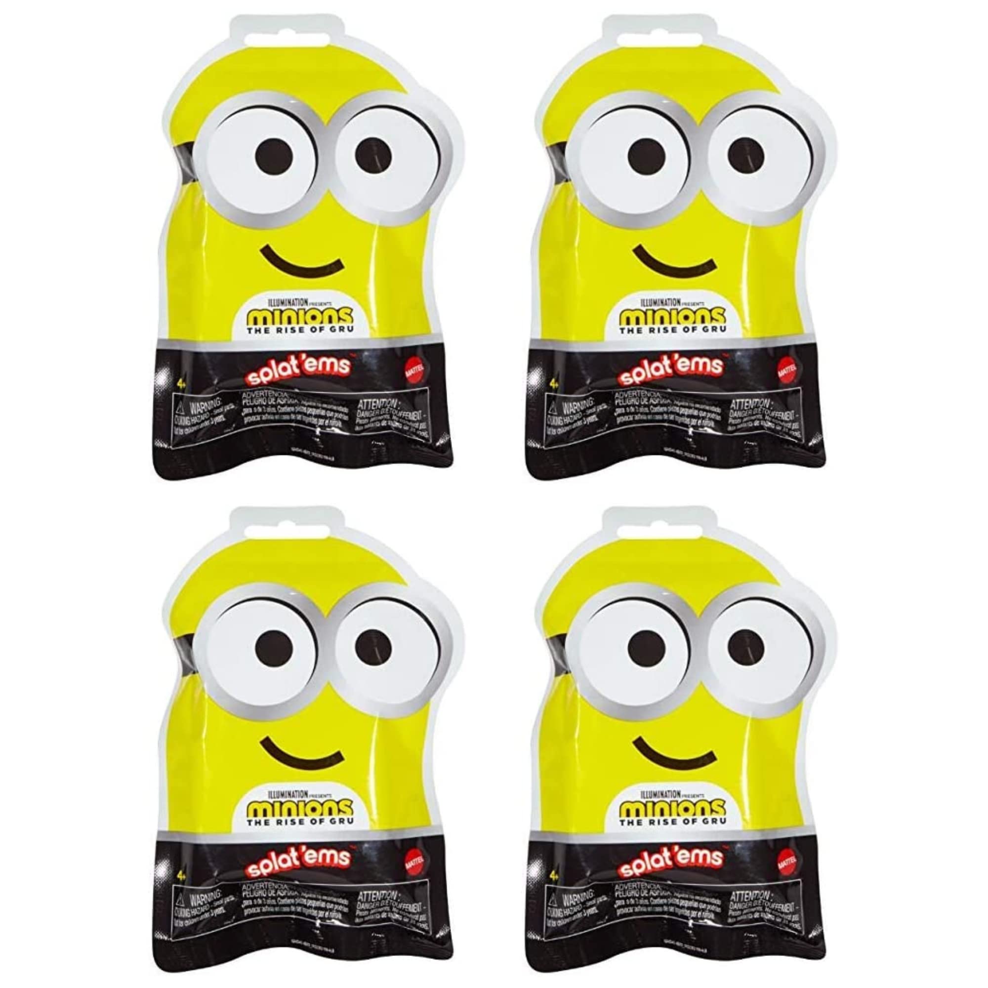 Foto 1 | Paquete De Minifiguras Minions The Rise Of Gru Splat'ems X4 Gmd40 - Venta Internacional.