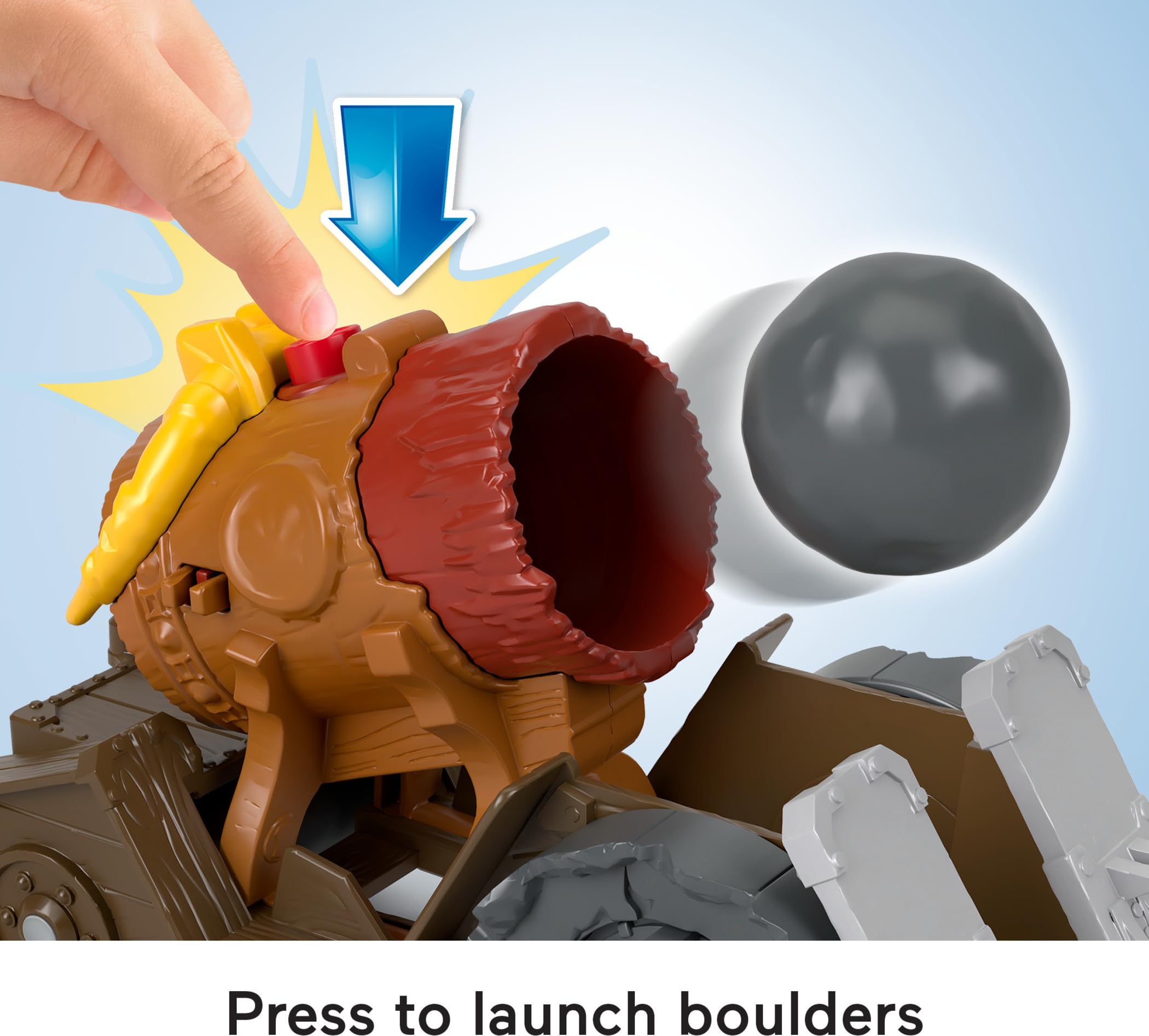 Foto 3 | Juego De Lanzador De Cañones Imaginext Gorilla De Toy Fisher-price, 4 Piezas - Venta Internacional.