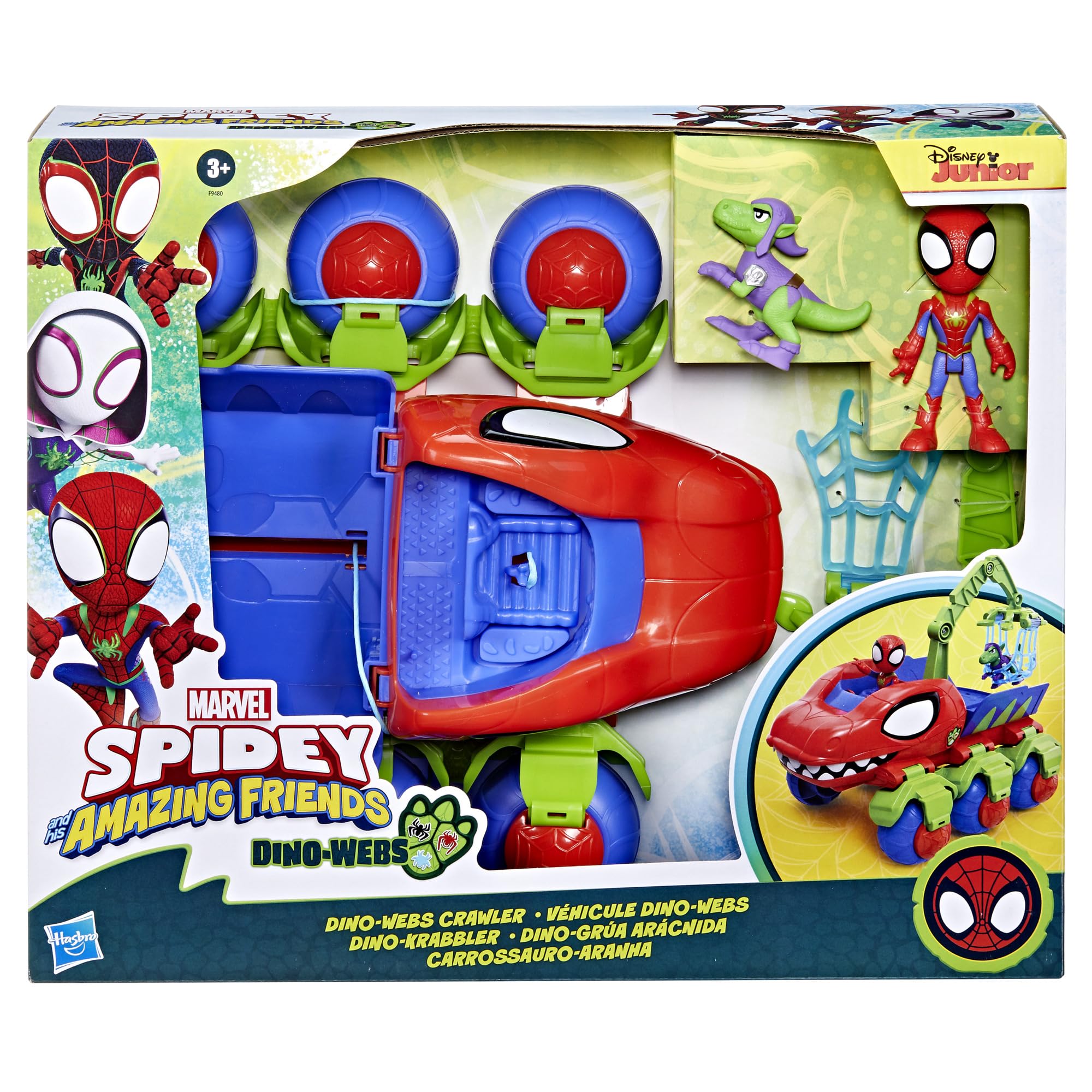 Foto 3 pulgar | Set De Juego Toy Car Spidey Y Sus Increíbles Amigos Marvel - Venta Internacional.