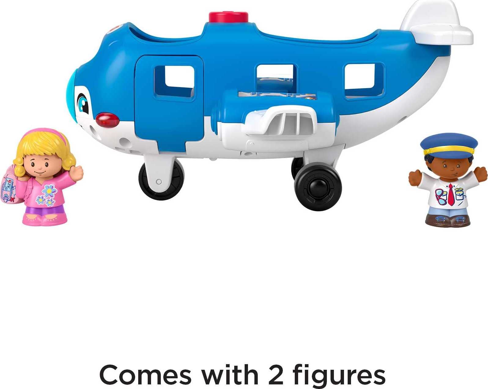 Foto 4 pulgar | Avión De Juguete Fisher-price Little People Con Luces Y Sonidos - Venta Internacional.