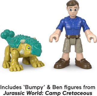 Foto 4 | Set De Figuras De Juguete Fisher-price Imaginext Jurassic World Para Más De 3 Años - Venta Internacional.