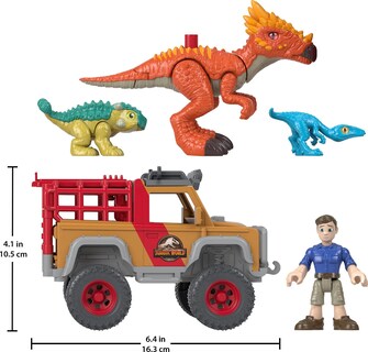 Foto 5 | Set De Figuras De Juguete Fisher-price Imaginext Jurassic World Para Más De 3 Años - Venta Internacional.