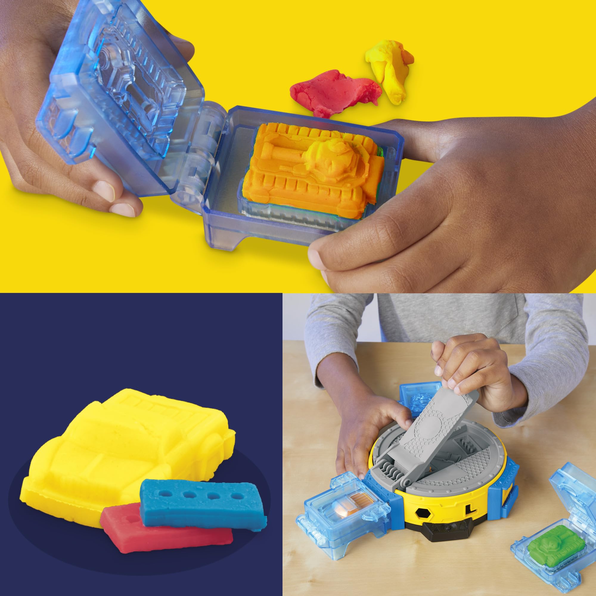 Foto 5 pulgar | Playset Play-doh Marvel Hulk Smash & Squish Con Figura Doblada - Venta Internacional.