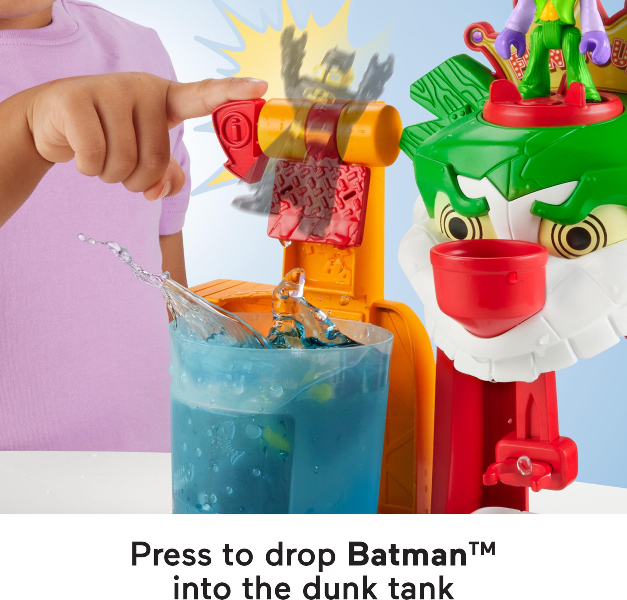 Foto 5 pulgar | Set De Juego Fisher-price Imaginext Dc Super Friends Batman Joker - Venta Internacional.