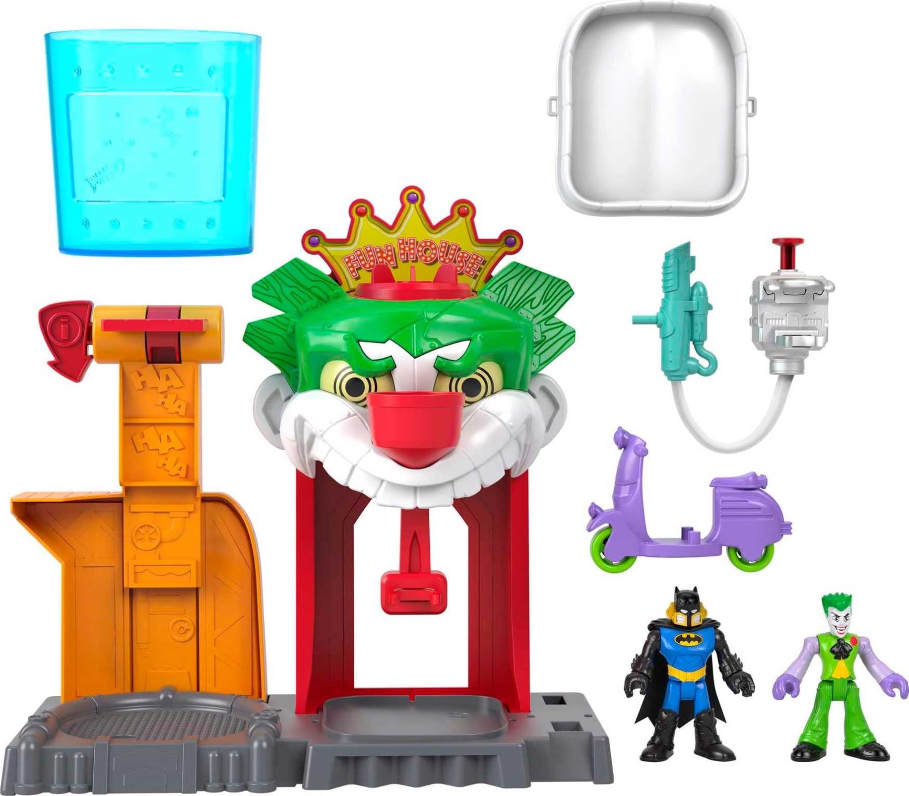 Foto 7 pulgar | Set De Juego Fisher-price Imaginext Dc Super Friends Batman Joker - Venta Internacional.