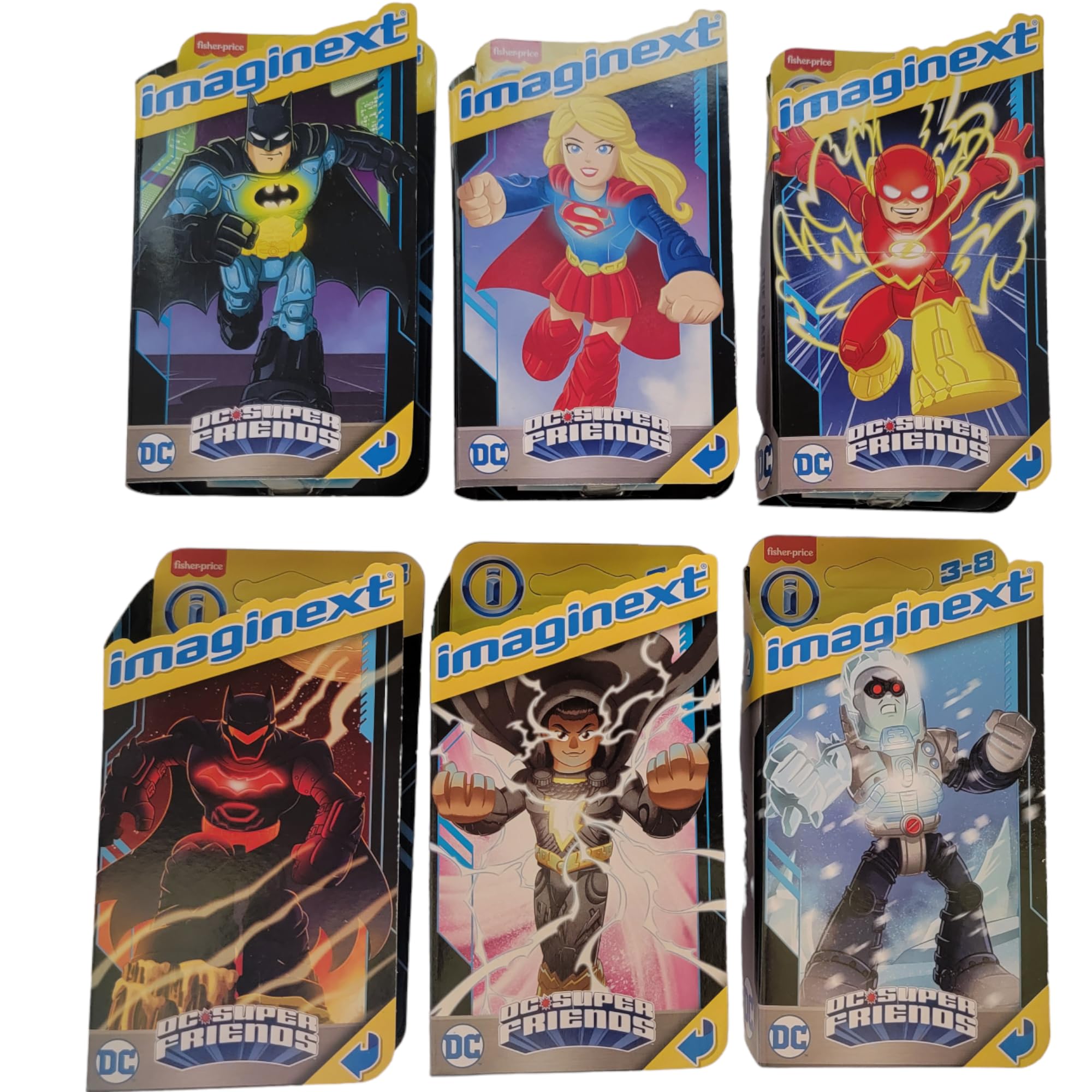 Foto 2 pulgar | Set De 6 Figuras De Acción Imaginext Dc Super Friends De Fisher-price - Venta Internacional.