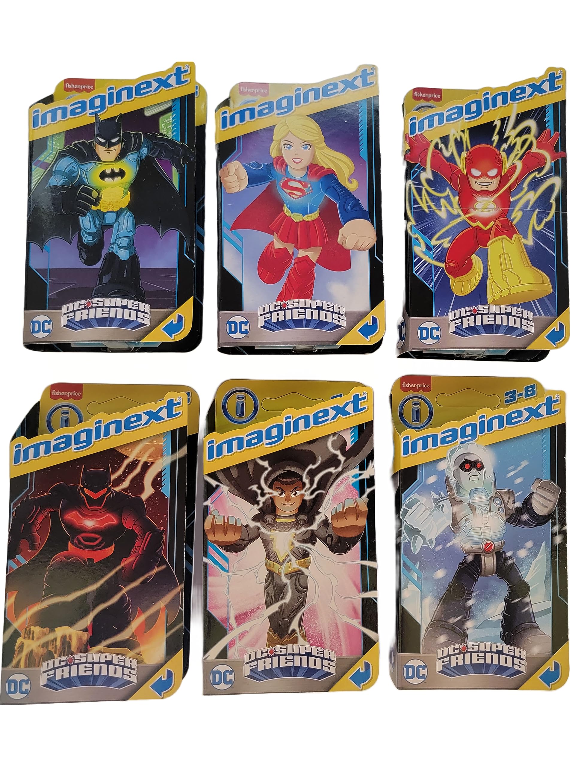 Foto 3 pulgar | Set De 6 Figuras De Acción Imaginext Dc Super Friends De Fisher-price - Venta Internacional.