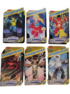 Foto 2 | Set De 6 Figuras De Acción Imaginext Dc Super Friends De Fisher-price - Venta Internacional.