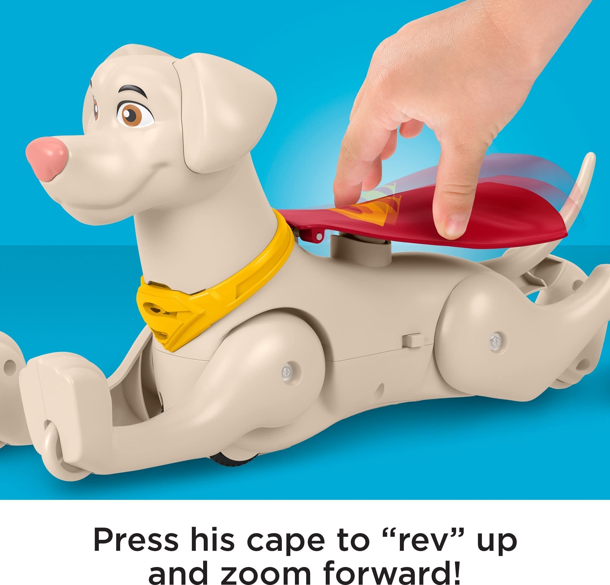 Foto 5 pulgar | Juguete Preescolar Fisher-price Dc League Of Super-pets Krypto 3+ - Venta Internacional.