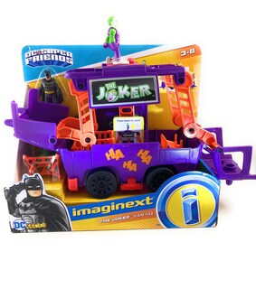 Foto 1 | Toy Fisher-price Imaginext Dc Super Friends The Joker Van Hq - Venta Internacional.