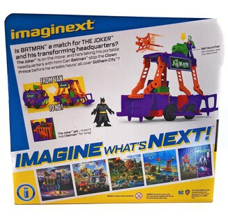 Foto 5 | Toy Fisher-price Imaginext Dc Super Friends The Joker Van Hq - Venta Internacional.