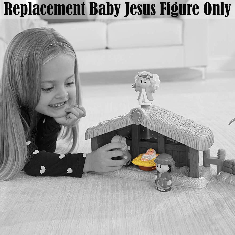 Foto 5 pulgar | Figura De Juguete De Repuesto Fisher Price Little People Christmas Story Nativity Baby Jesus - Venta Internacional.