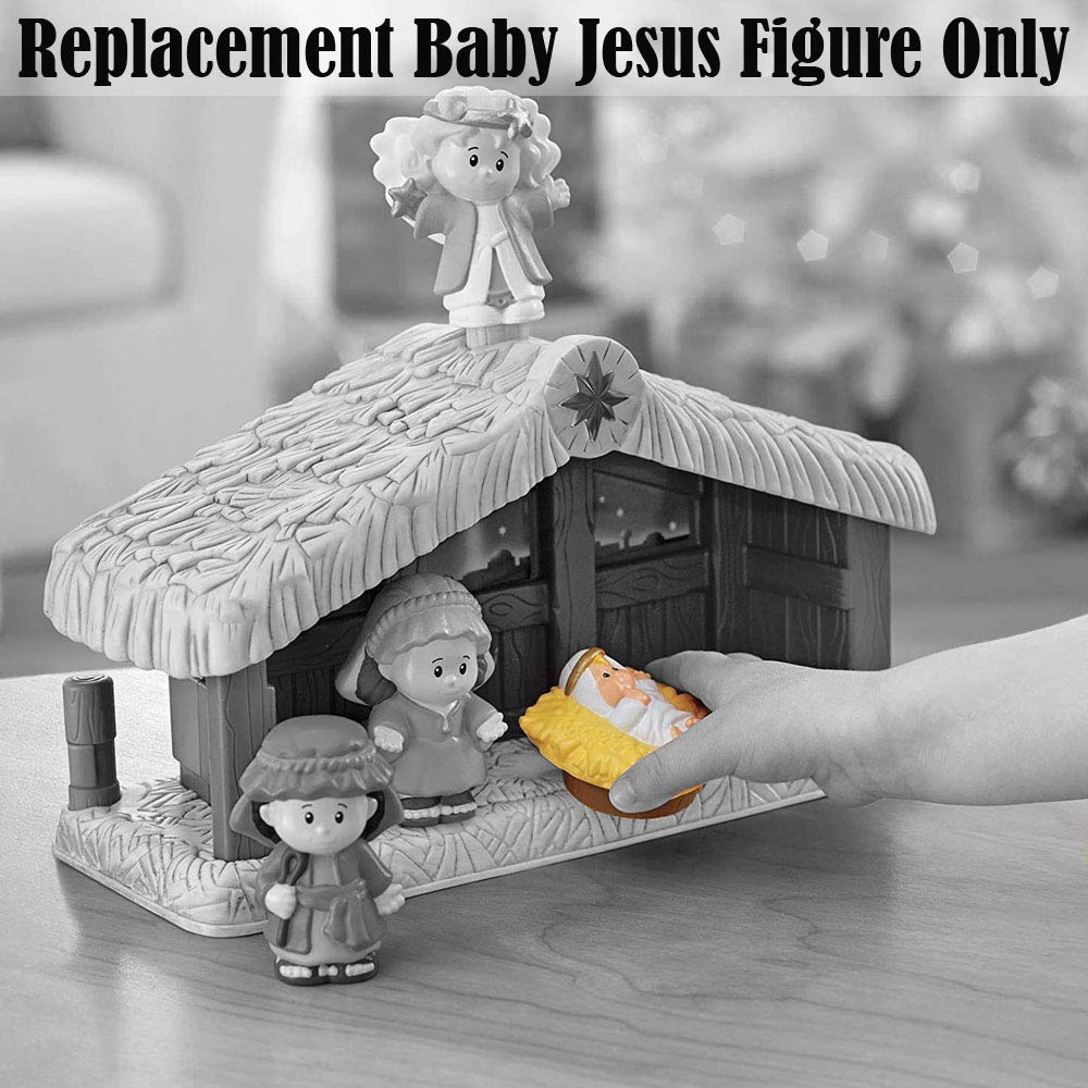 Foto 6 pulgar | Figura De Juguete De Repuesto Fisher Price Little People Christmas Story Nativity Baby Jesus - Venta Internacional.