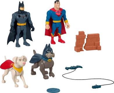 Foto 1 | Toy Fisher-price: La Liga De Supermascotas De Dc Batman Superman - Venta Internacional.
