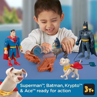 Foto 2 | Toy Fisher-price: La Liga De Supermascotas De Dc Batman Superman - Venta Internacional.