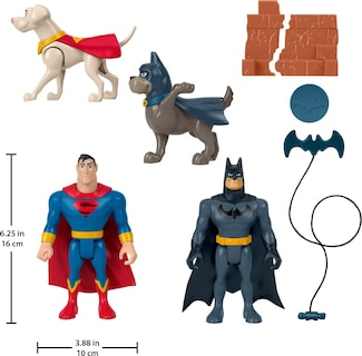 Foto 5 | Toy Fisher-price: La Liga De Supermascotas De Dc Batman Superman - Venta Internacional.