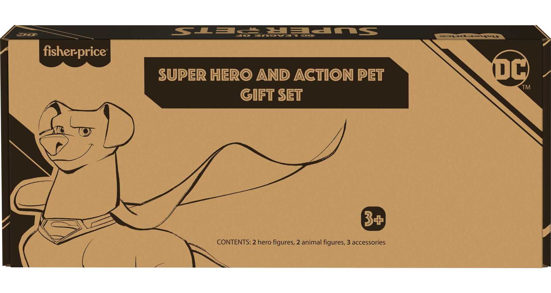 Foto 7 pulgar | Toy Fisher-price: La Liga De Supermascotas De Dc Batman Superman - Venta Internacional.