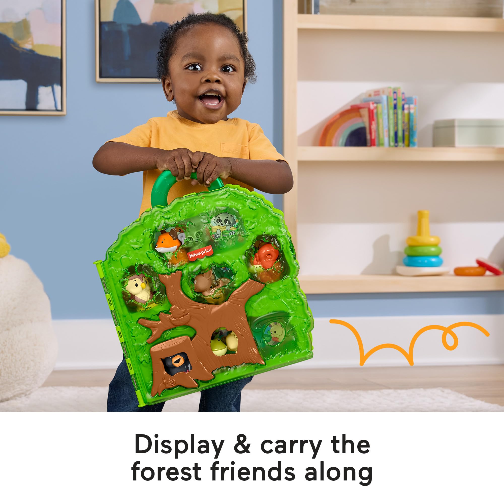 Foto 4 pulgar | Funda De Transporte Para Juguetes Playset Fisher-price Little People De 1 Año O Más - Venta Internacional.
