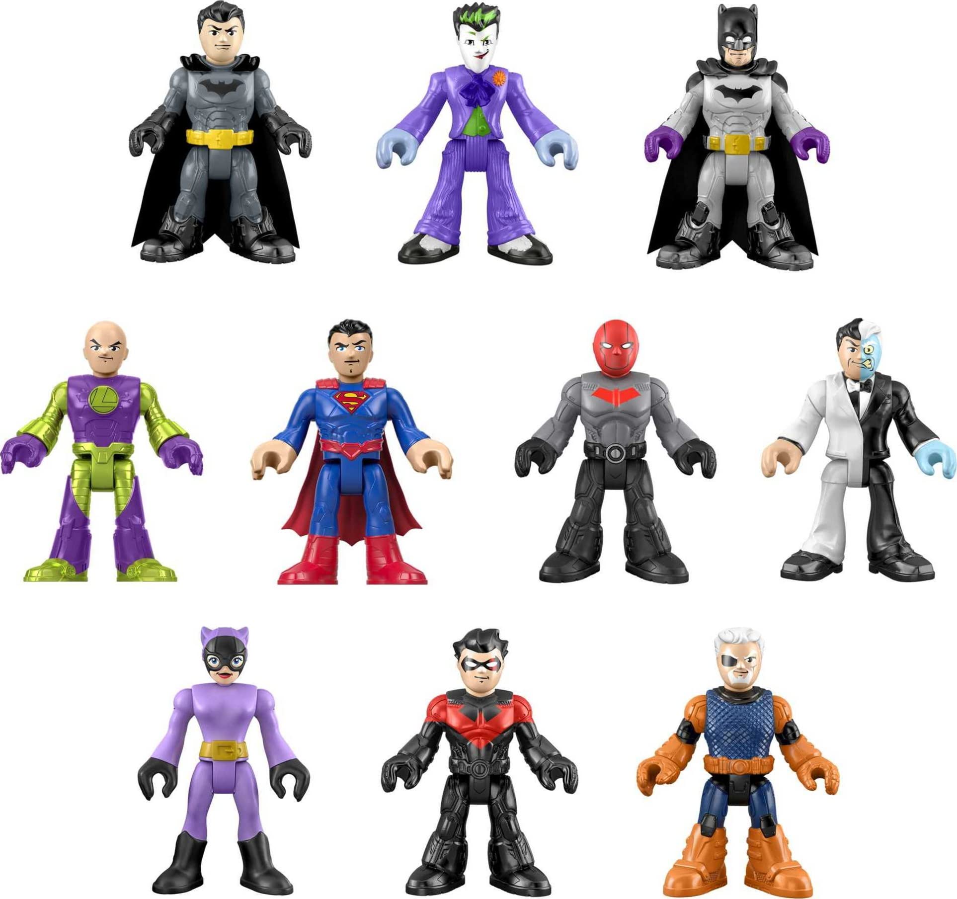Foto 2 pulgar | Figuras de Batman 10 de Toy Fisher-price Imaginext Dc Super Friends - Venta Internacional