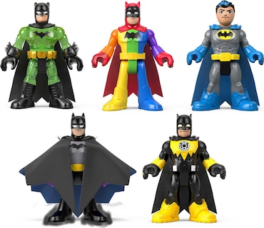 Foto 1 | Set De Figuras Fisher-price Imaginext Dc Super Friends Batman - Venta Internacional.