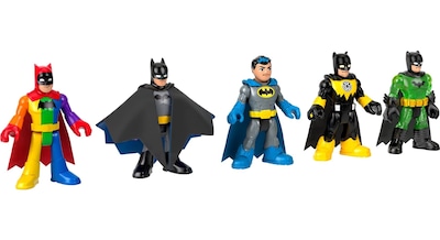 Foto 3 | Set De Figuras Fisher-price Imaginext Dc Super Friends Batman - Venta Internacional.