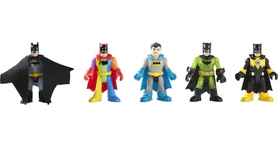 Foto 4 | Set De Figuras Fisher-price Imaginext Dc Super Friends Batman - Venta Internacional.