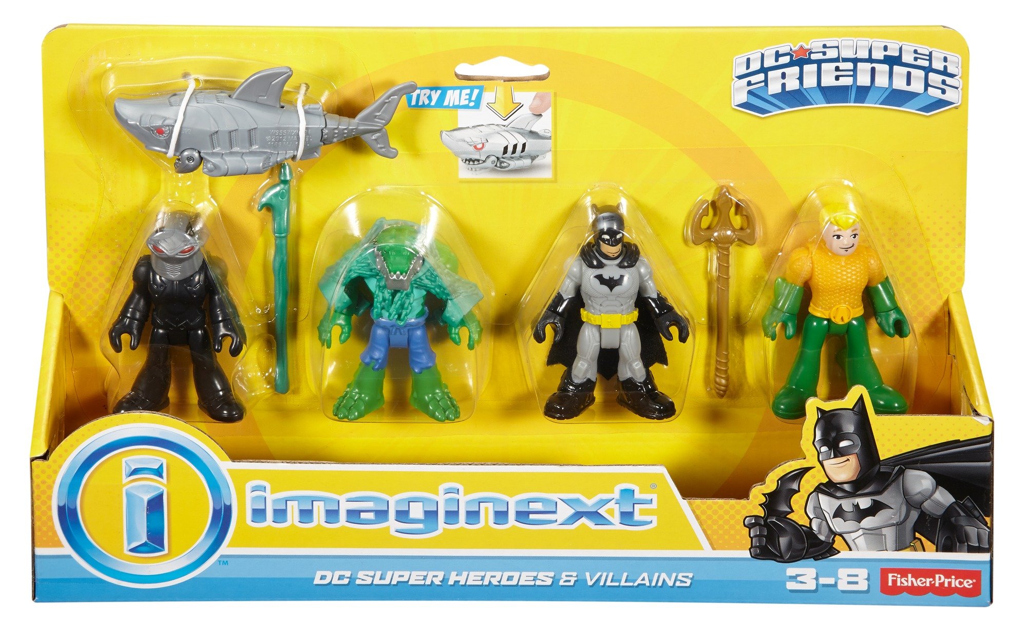 Foto 2 pulgar | Figura de Acción Fisher-Price Friends Imaginext DC Super Heroes & Villains