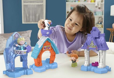 Foto 2 | Playset Fisher-price Little People Disney Frozen - Venta Internacional