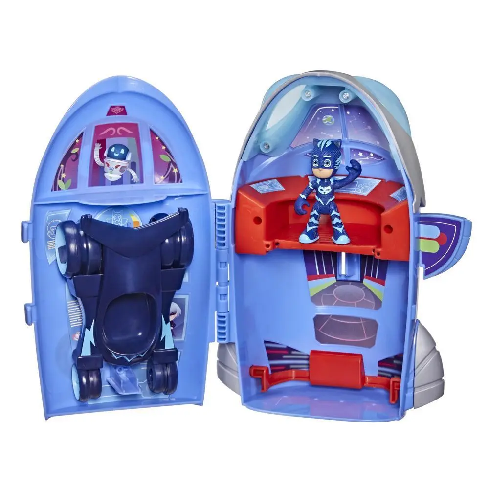 Foto 3 pulgar | Pj Masks - Set De Juego Cuartel General 2 En 1