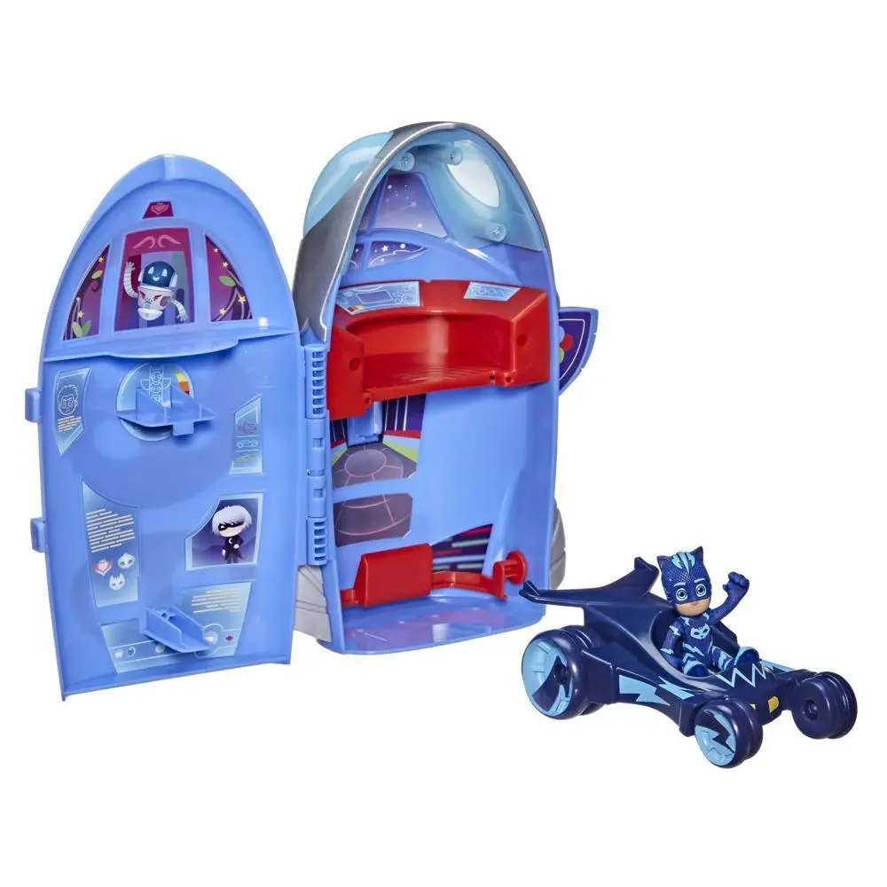 Foto 4 pulgar | Pj Masks - Set De Juego Cuartel General 2 En 1