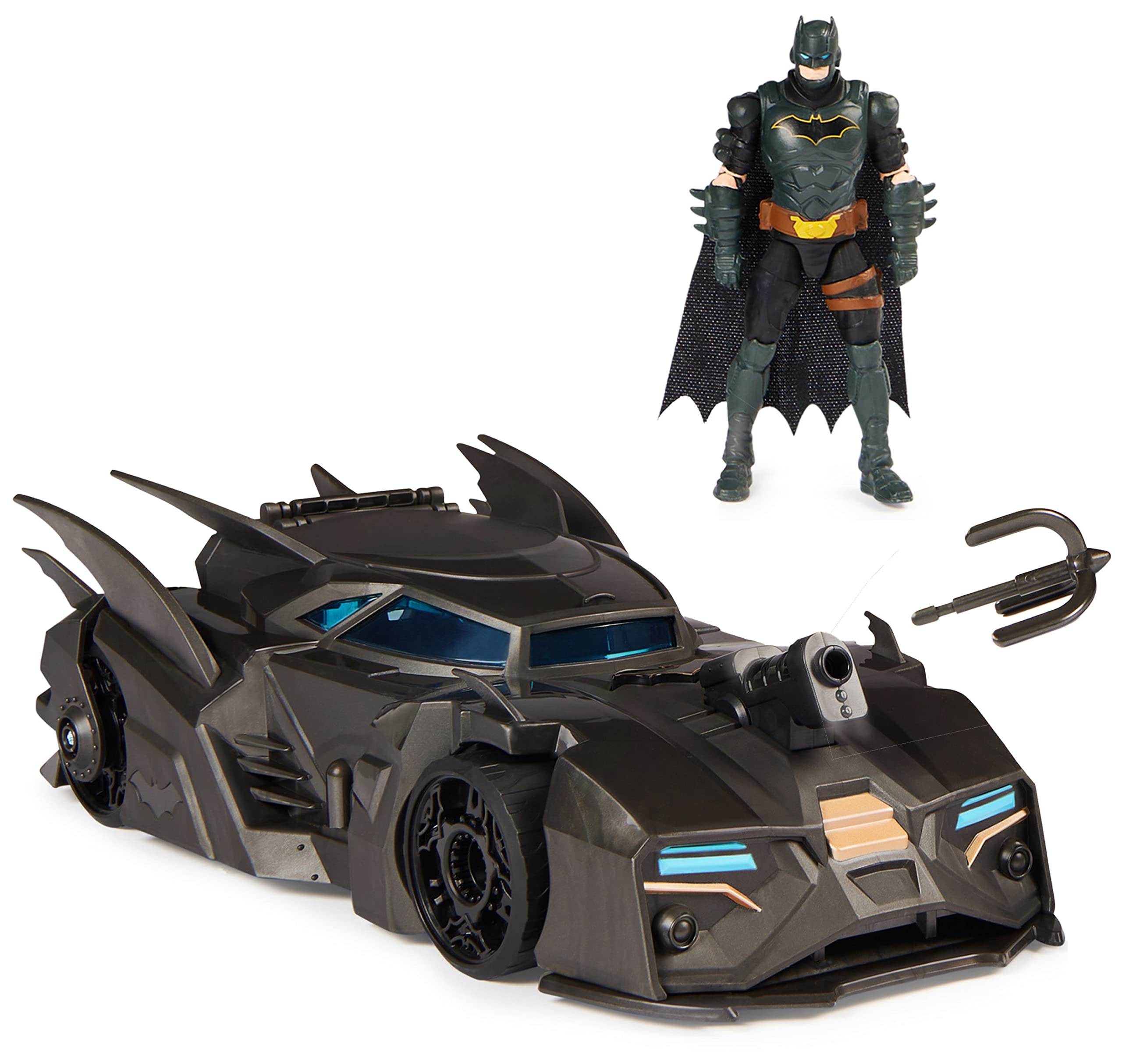 Batimóvil Playset Dc Comics Crusader Con Batman De 10 Cm O Más De 4 Años - Venta Internacional.