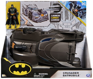 Foto 2 | Batimóvil Playset Dc Comics Crusader Con Batman De 10 Cm O Más De 4 Años - Venta Internacional.