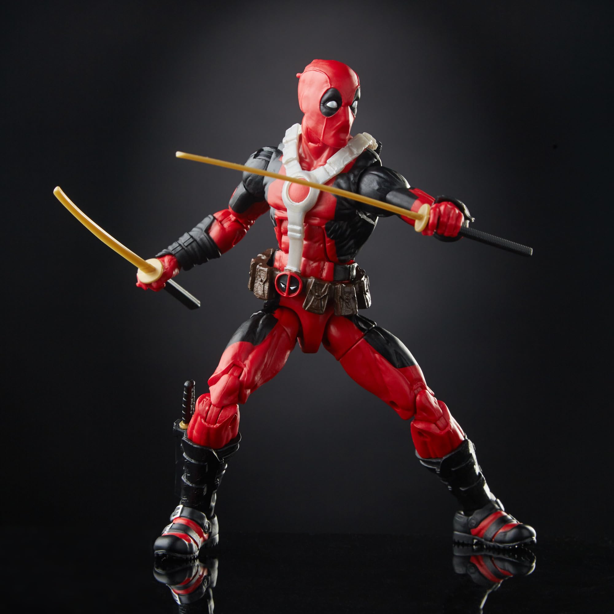 Foto 3 | Figura De Acción Deadpool Corps De La Serie Marvel Legends De 15 Cm Con Vehículo - Venta Internacional.