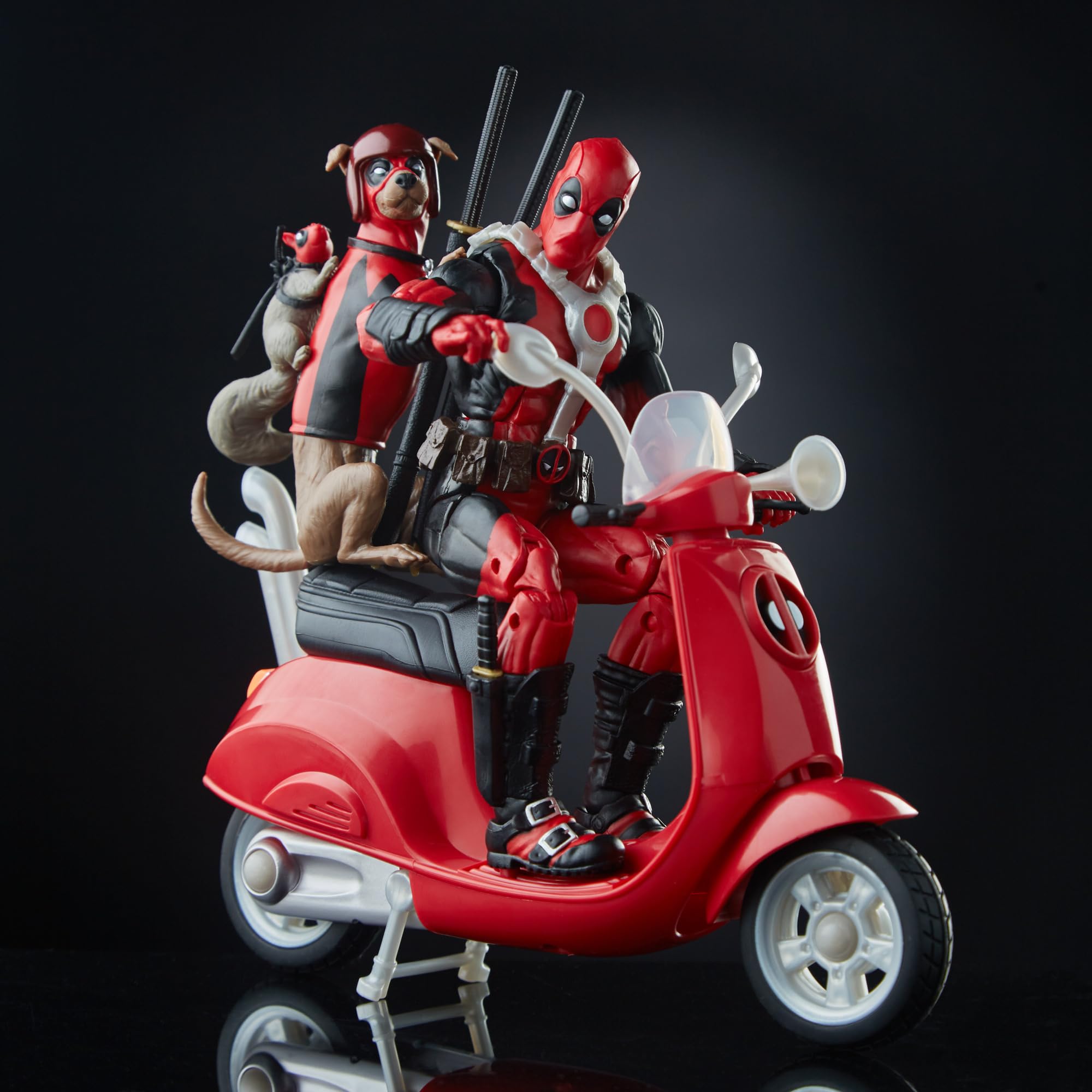Foto 6 pulgar | Figura De Acción Deadpool Corps De La Serie Marvel Legends De 15 Cm Con Vehículo - Venta Internacional.