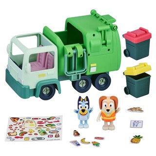 Foto 1 | Juguete Bluey Para Camión De Basura Con 2,5 Figuras De Bluey Y Bin Man - Venta Internacional.