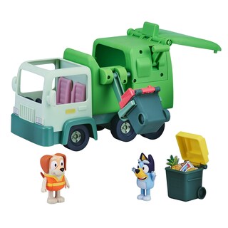 Foto 2 | Juguete Bluey Para Camión De Basura Con 2,5 Figuras De Bluey Y Bin Man - Venta Internacional.