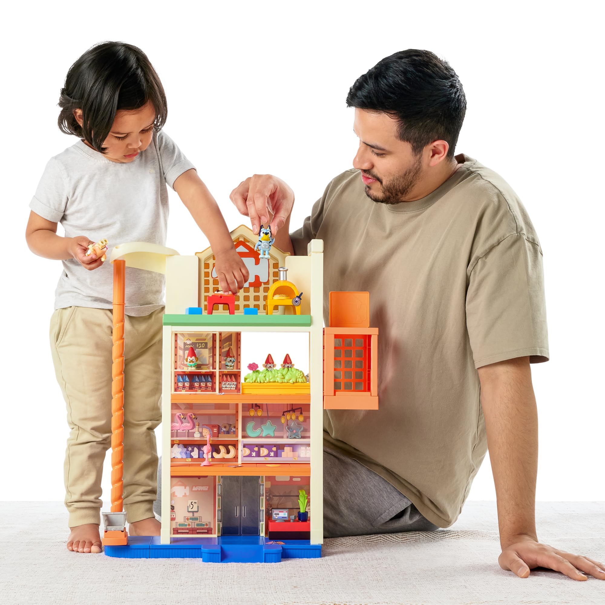 Foto 5 pulgar | Mega Set Bluey Hammerbarn Para Centro Comercial Playset De 56 Cm Con Acc - Venta Internacional.