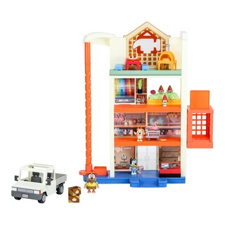 Foto 7 | Mega Set Bluey Hammerbarn Para Centro Comercial Playset De 56 Cm Con Acc - Venta Internacional.