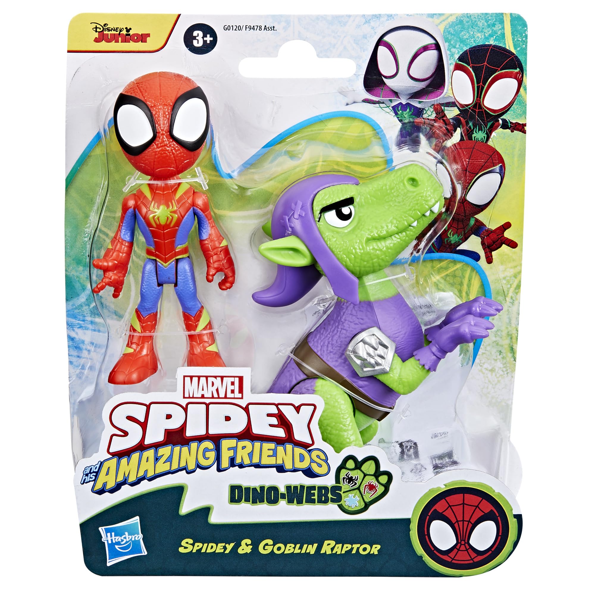 Foto 3 pulgar | Set De Figuras De Acción Spidey Y Sus Increíbles Amigos Marvel - Venta Internacional.