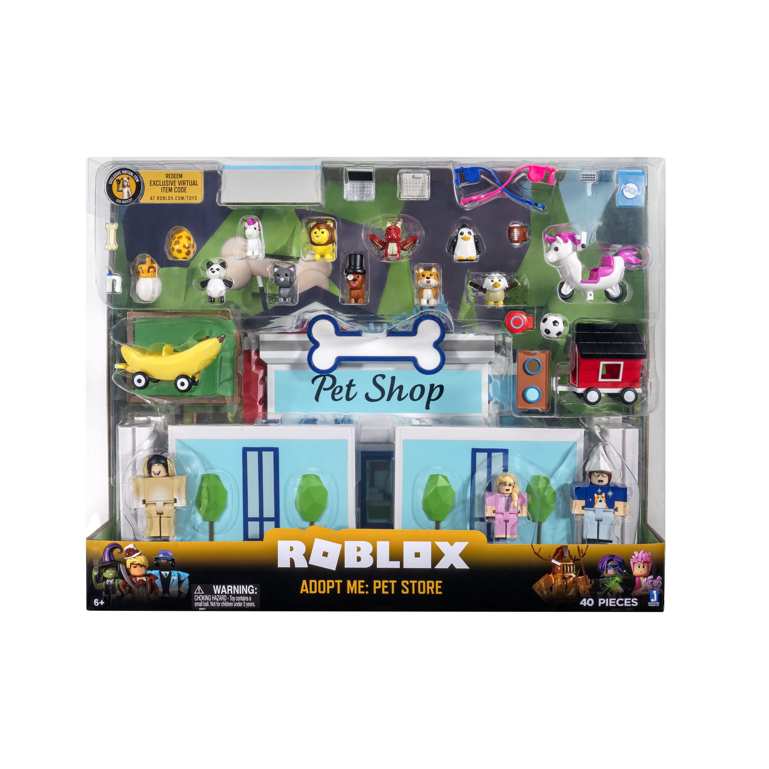 Foto 3 pulgar | Set De Juego Roblox 888 Rog0177 Celebrity-deluxe Pet Store Wave 6 - Venta Internacional.