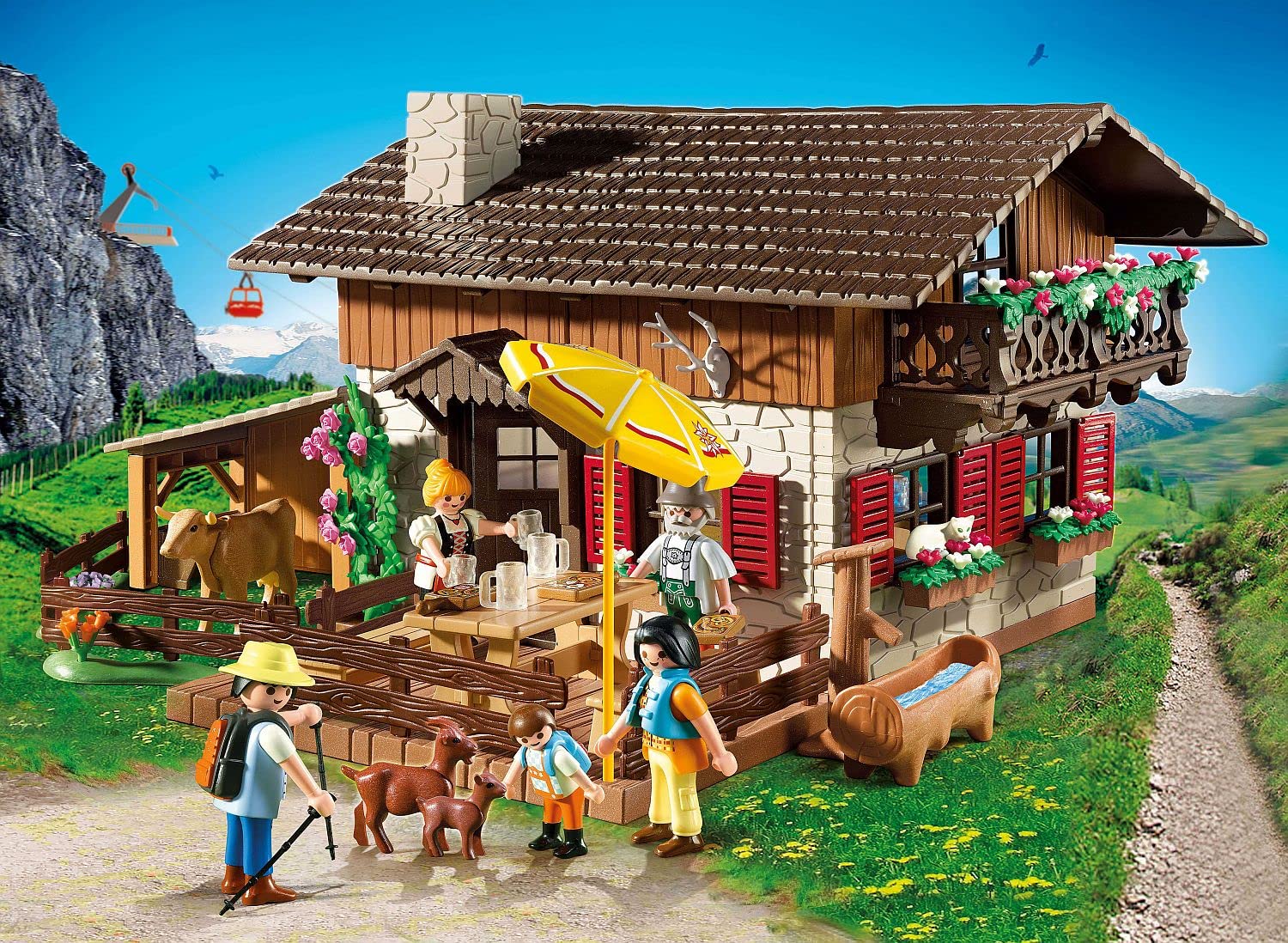 Foto 3 pulgar | Playset Playmobil 5422 Alpine Lodge Con 5 Figuras Y Accesorios - Venta Internacional.