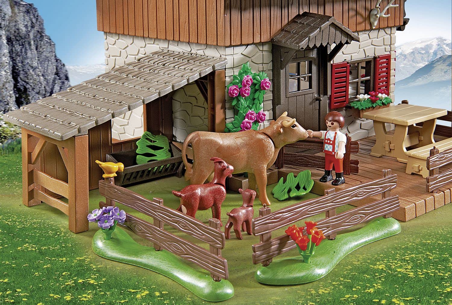 Foto 5 | Playset Playmobil 5422 Alpine Lodge Con 5 Figuras Y Accesorios - Venta Internacional.