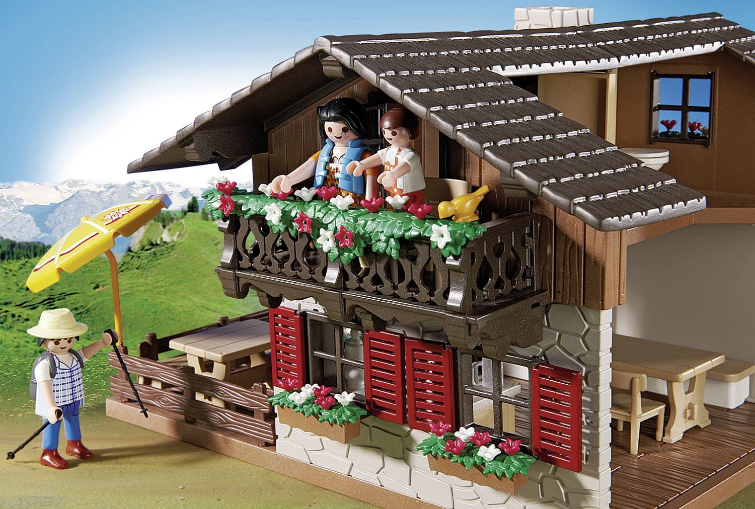 Foto 7 | Playset Playmobil 5422 Alpine Lodge Con 5 Figuras Y Accesorios - Venta Internacional.