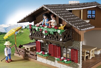 Foto 7 | Playset Playmobil 5422 Alpine Lodge Con 5 Figuras Y Accesorios - Venta Internacional.
